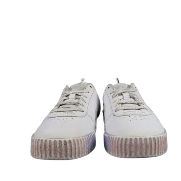 Puma Shoes Womens 7 Sneakers Lifestyle Trainers Carina Street Pastel Platform - Picture 3 of 12